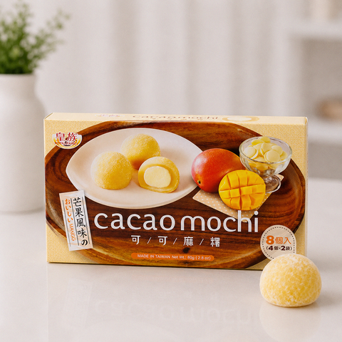 Моти Cacao Mochi з манго, 80 г, ТМ Royal Family 7-1095 фото