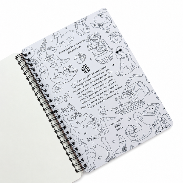 Скетчбук Jotter Кішки, на спіралі, А4 jotter115A4100cat фото