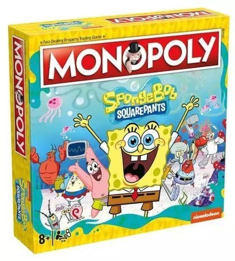 Настільна гра SPONGEBOB SQUAREPANTS Monopoly (Губка Боб Квадратні штани) WM00262-EN1-6 фото