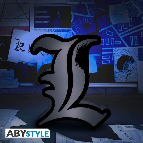 Лампа світильник DEATH NOTE "L" (Зошит смерті) ABYLIG023 фото