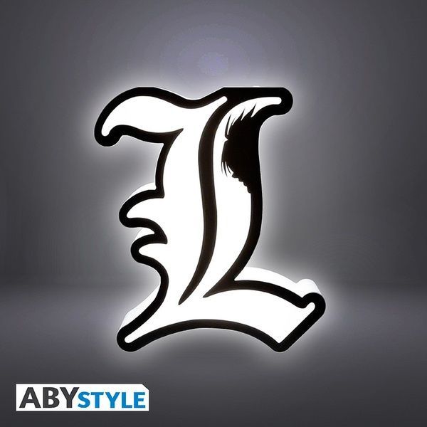 Лампа світильник DEATH NOTE "L" (Зошит смерті) ABYLIG023 фото