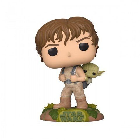 Фігурка FUNKO POP! - Люк з Йодою (Star Wars) 46768 фото