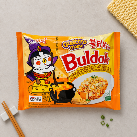 Лапша BULDAK Quattro Cheese 4 сыра 140г К1147 фото