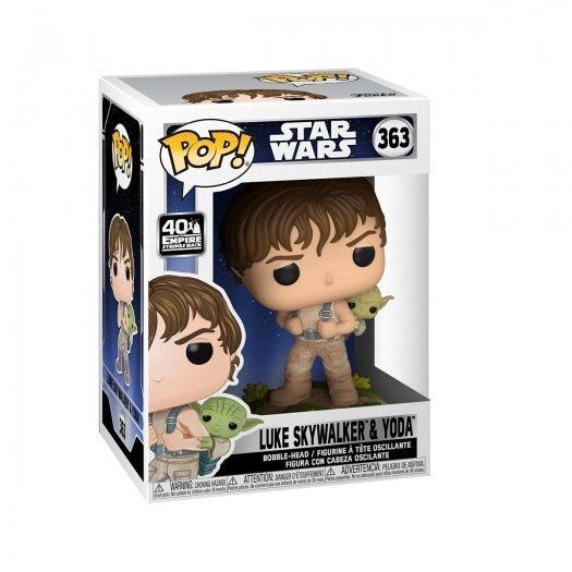 Фигурка FUNKO POP! - Люк с Йодой (Star Wars) 46768 фото
