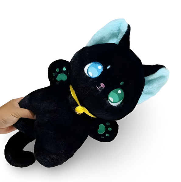 Плюшевая игрушка Black cat fluffy 25 см A264503A фото