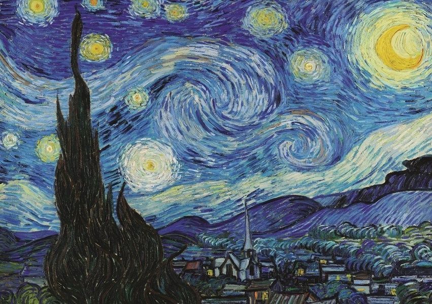 Пазл Звездная ночь, 1889, Ван Гог, 1000 эл. Art Puzzle Starry Night 5202 фото Пазл Звездная ночь, 1889, Ван Гог, 1000 эл. Art Puzzle Starry Night 5202 фото