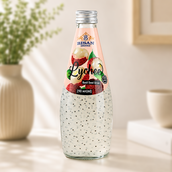Напій Basil Seed Drink Lychee 290мл c/б BS1016 фото Напій Basil Seed Drink Lychee 290мл c/б BS1016 фото