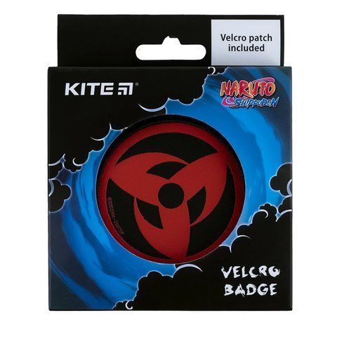 Бейдж на липучці Kite Naruto Мангьокіо NR24-3011-3 фото