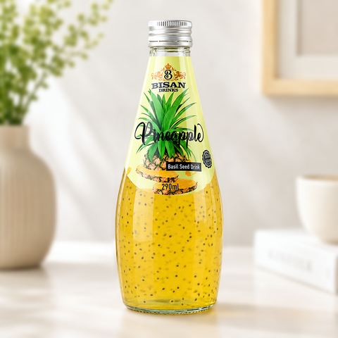 Напій Basil Seed Drink Pineapple 290мл c/б BS1012 фото