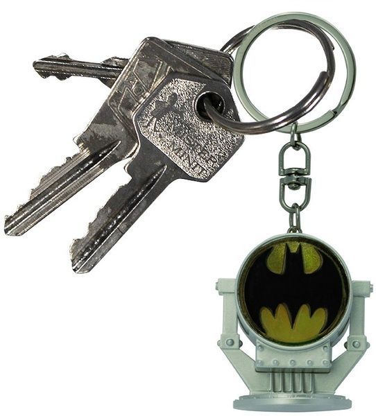 Брелок 3D DC COMICS Batman Bat-Signal (Бетмен Бет-сигнал) 4,3 см ABYKEY336 фото