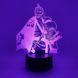 Настільний світильник-нічник Рононоа Зоро One Piece 7 кольорів + USB A252631V фото 1