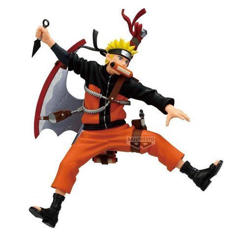 Оригинальная аниме фигурка Naruto 72 Series Naruto Uzumaki (33 Vibration Stars) Figure 16 см GM81238 фото