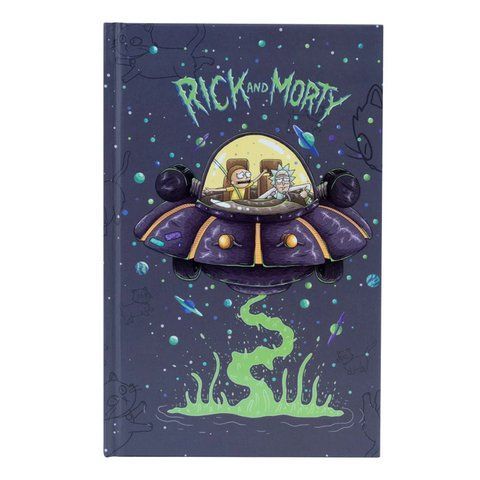 Книга записная Kite Rick and Morty твердая обложка, А6 RM22-199-2 фото