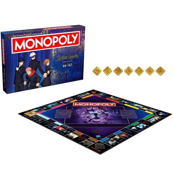Настільная гра JUJUTSU KAISEN Monopoly WM04688-EN1-6 фото