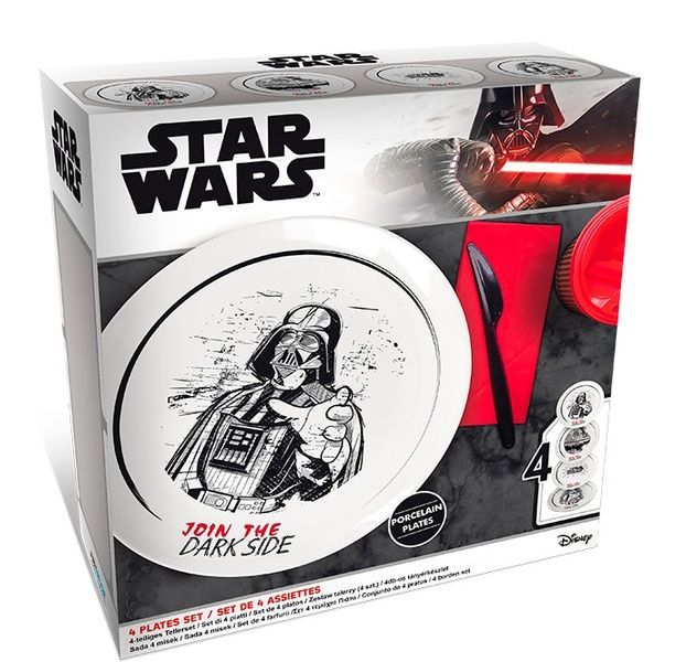 Набор тарелок STAR WARS Join the Dark side ABYTAB010 фото