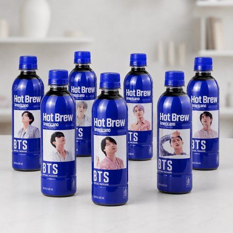 Кофейный напиток HY BTS Hotbrew Americano, 350 мл НФ-00000525 фото