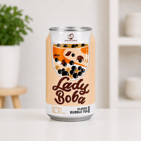 Напій Lady Boba Classic Bubble Tea 315ml SF12431 фото