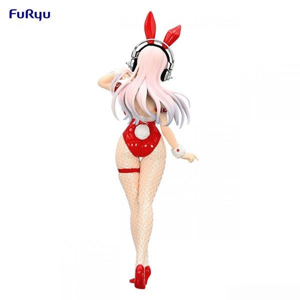 Оригінальна аніме фігурка Super Sonico - BiCute Bunnies Figure Red Color Version 30 см auto-1643686265 фото