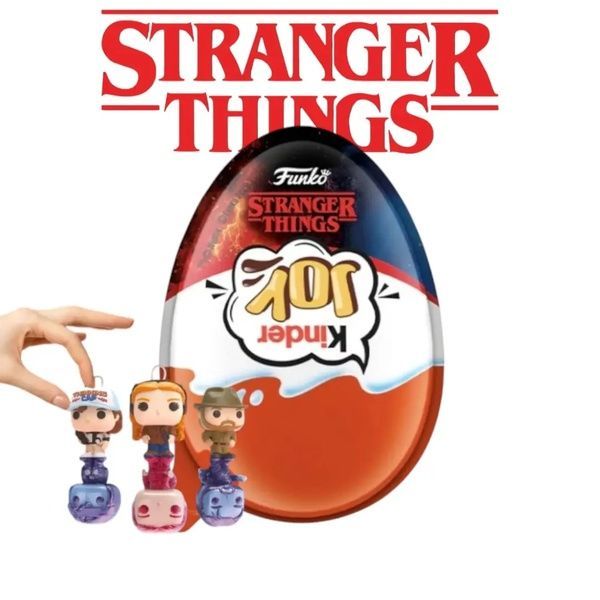 Кіндер Kinder Joy Funko Pop Stranger Things Egg 20г SWKJ001 фото Кіндер Kinder Joy Funko Pop Stranger Things Egg 20г SWKJ001 фото