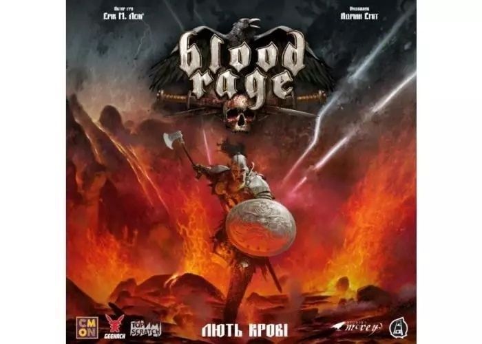 Настільна гра Лють Крові (Blood Rage) українською мовою GKCH151BR фото