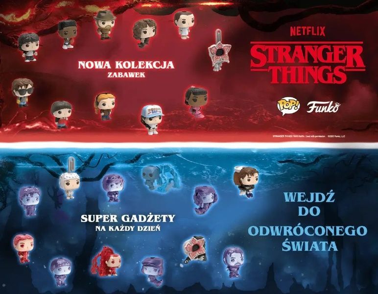 Кіндер Kinder Joy Funko Pop Stranger Things Egg 20г SWKJ001 фото Кіндер Kinder Joy Funko Pop Stranger Things Egg 20г SWKJ001 фото