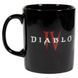 Кружка JINX Diablo IV Hotter Than Hell Black Ceramic Mug 325 ml JINX-11800 фото 1