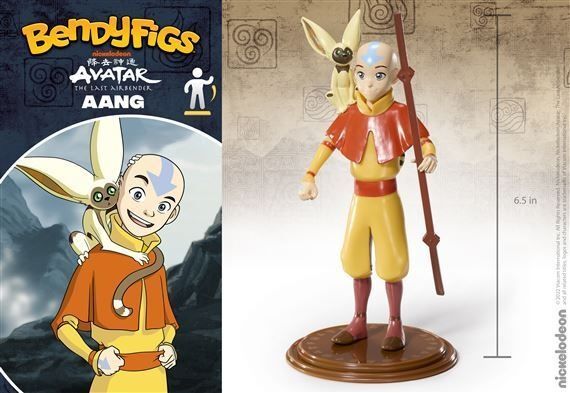 Фигурка AVATAR The last airbender Aang Bendyfig NN8805 фото