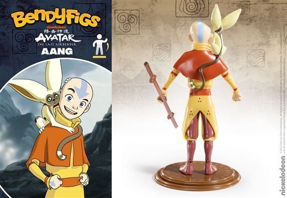 Фигурка AVATAR The last airbender Aang Bendyfig NN8805 фото