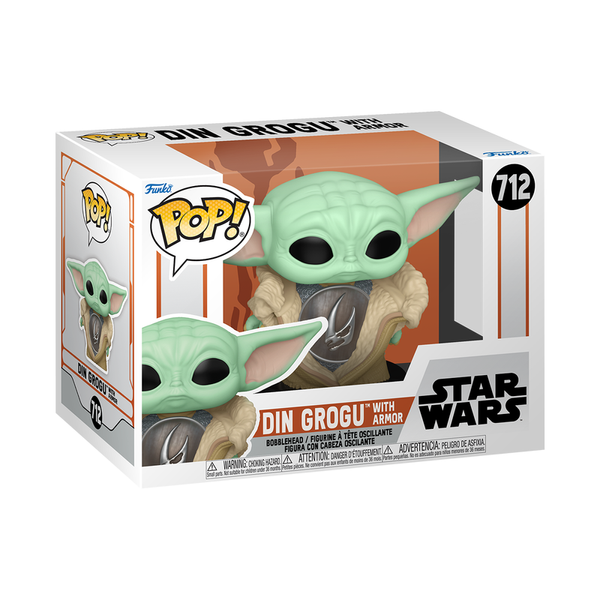 Фигурка FUNKO POP! серии "Мандалорец" - МАЛЫШ ГРОГУ В ДОСПЕХАХ 80004 фото