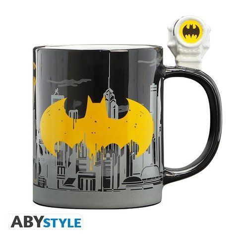 Чашка 3D DC COMICS Bat-Signal and Batman (Бетмен) 460 мл ABYMUGA112 фото