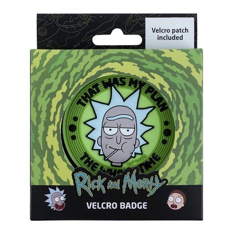 Бейдж на липучці Kite Rick and Morty Рік RM24-3011-1 фото