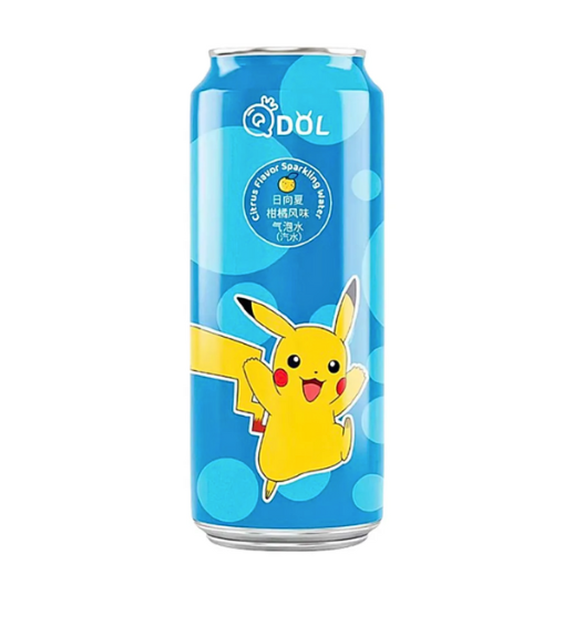 Напиток QDOL Pokémon Citrus Flavor Soda 500ml FG10007 фото Напиток QDOL Pokémon Citrus Flavor Soda 500ml FG10007 фото