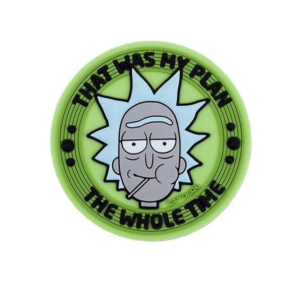 Бейдж на липучці Kite Rick and Morty Рік RM24-3011-1 фото