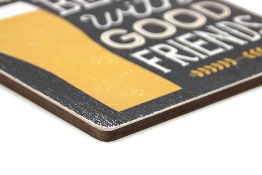 Wood Постер Drink Good Beer pva0006 фото