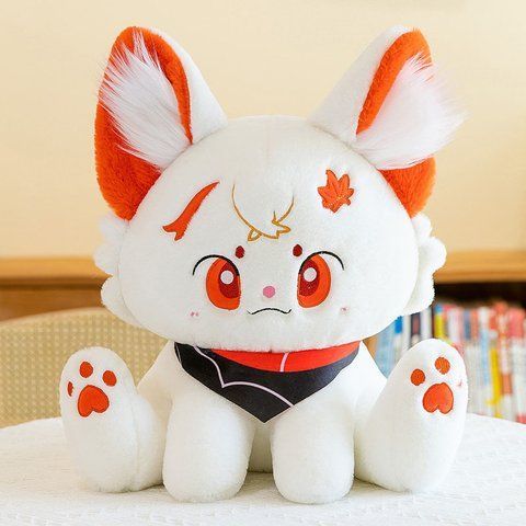 Плюшева іграшка Genshin Impact Kaedehara Kazuha cat plush 42cm A261132 фото