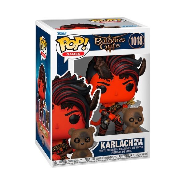 Фігурка Funko Pop Baldur&rsquo;s Gate - Buddy Karlach with Clive 84957 фото