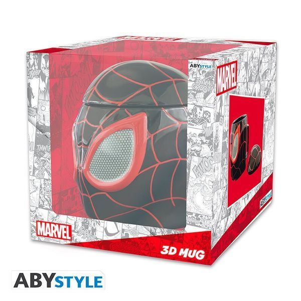 Чашка 3D MARVEL Spider-Man Miles Morales 400 мл ABYMUGA220 фото