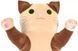 Подушка декоративная Котик обнимашка WP Merchandise 77 см FWPKITYHUGBKC0000 фото 3