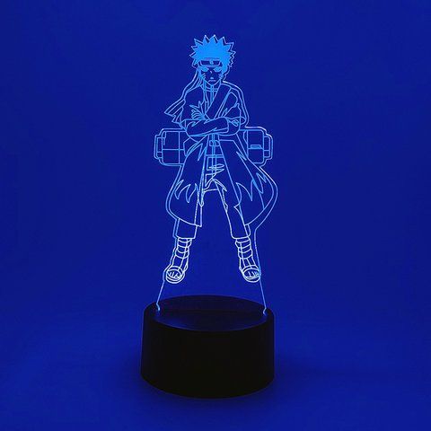 Настільний світильник-нічник Наруто Naruto 7 кольорів + USB A252471D фото