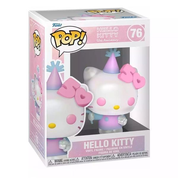 Фігурка Funko POP! серії "Hello Kitty" - Хелоу Кітті з шариком 76090 фото