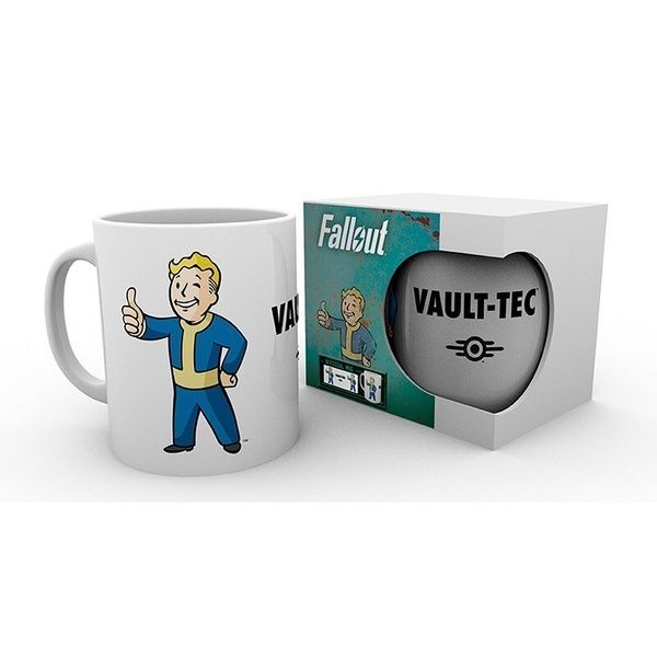 Чашка FALLOUT Vault Boy (Фалаут) 320 мл MG1239 фото Чашка FALLOUT Vault Boy (Фалаут) 320 мл MG1239 фото