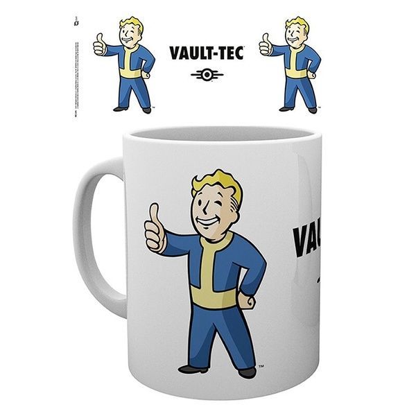 Чашка FALLOUT Vault Boy (Фалаут) 320 мл MG1239 фото Чашка FALLOUT Vault Boy (Фалаут) 320 мл MG1239 фото