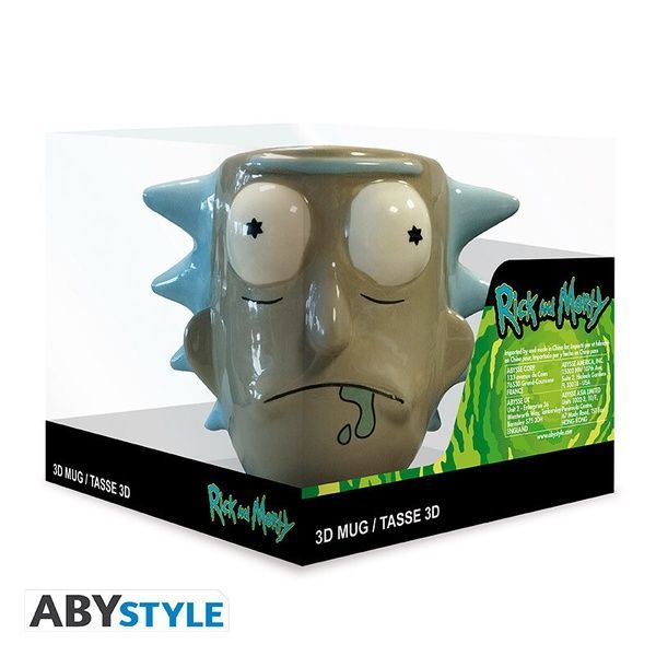 Чашка 3D RICK AND MORTY Rick Sanchez (Рік і Морті) 500 мл ABYMUGA427 фото
