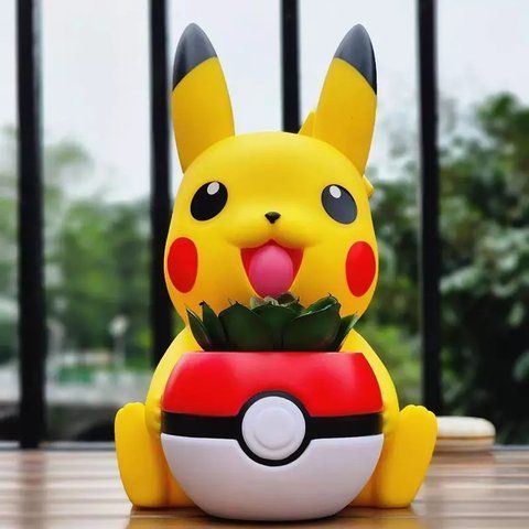 Фигура - вазон для цветов Pokemon Pikachu Flowerpot figure A261854B фото