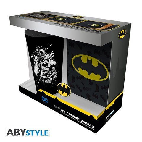 Подарунковий набір DC COMICS Batman Стакан, пін, блокнот ABYPCK213 фото