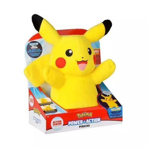 Интерактивная мягкая игрушка Pokemon - Пикачу (25 cm) 97834 фото