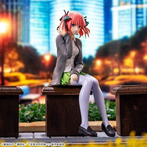 Оригинальная аниме фигурка The Quintessential Quintuplets Chokonose Premium Figure "Nino Nakano" GM_2010 фото