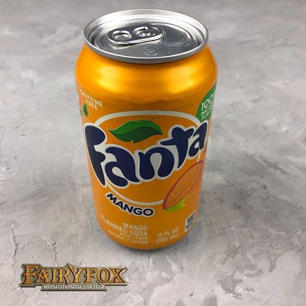 Освежающий напиток Fanta - Mango Манго SF1026 фото