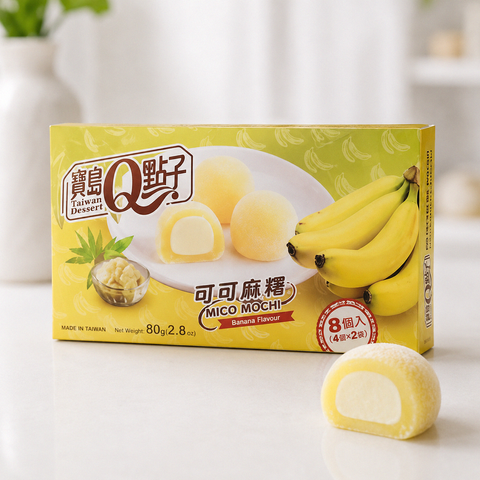 Моти Tokimeki Q Mico Mochi Banana Flavour 80g FQ2013 фото