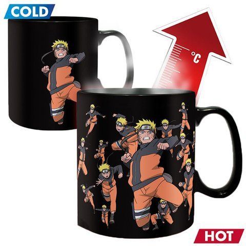 Чашка хамелеон NARUTO SHIPPUDEN Multicloning (Наруто) 460мл ABYMUG234 фото